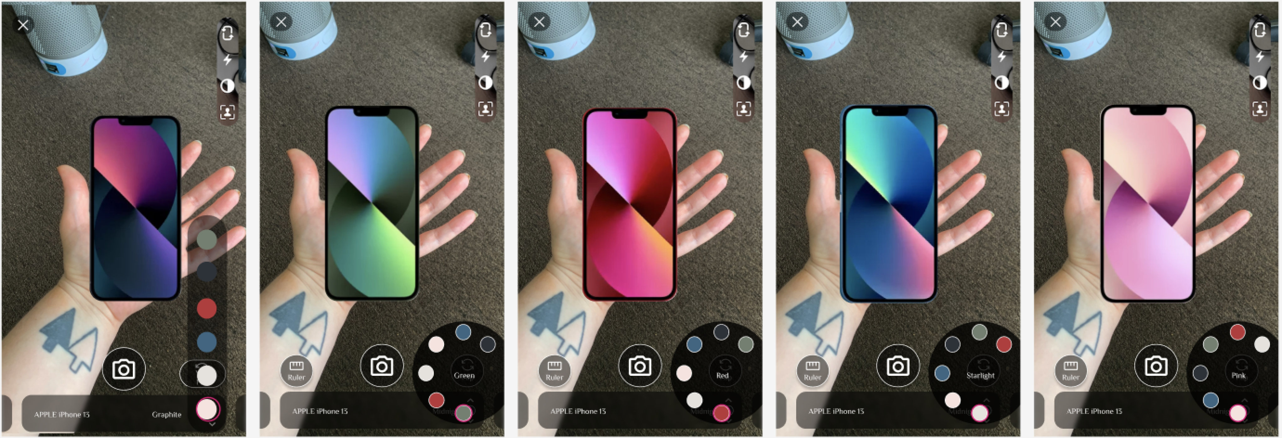 Roadmapped shopping experience